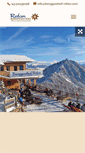 Mobile Screenshot of berggasthof-rofan.com